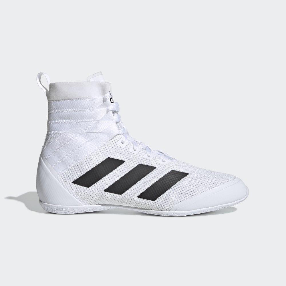 Ghete Box Adidas Speedex 18 Barbati Romania - Albi/Negrii F99915